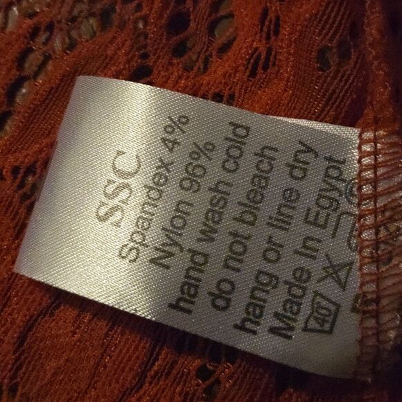 SCC Kimono Red One Size Floral Lace Whimsigoth Vampire Witchy Cover - Picture 5 of 5